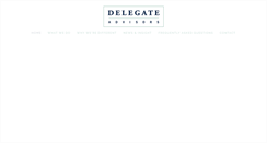 Desktop Screenshot of delegateadvisors.com